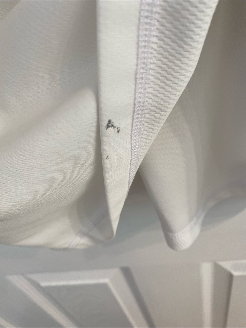 Lopez White Short-Sleeve Polo Top - Picture 10 of 10